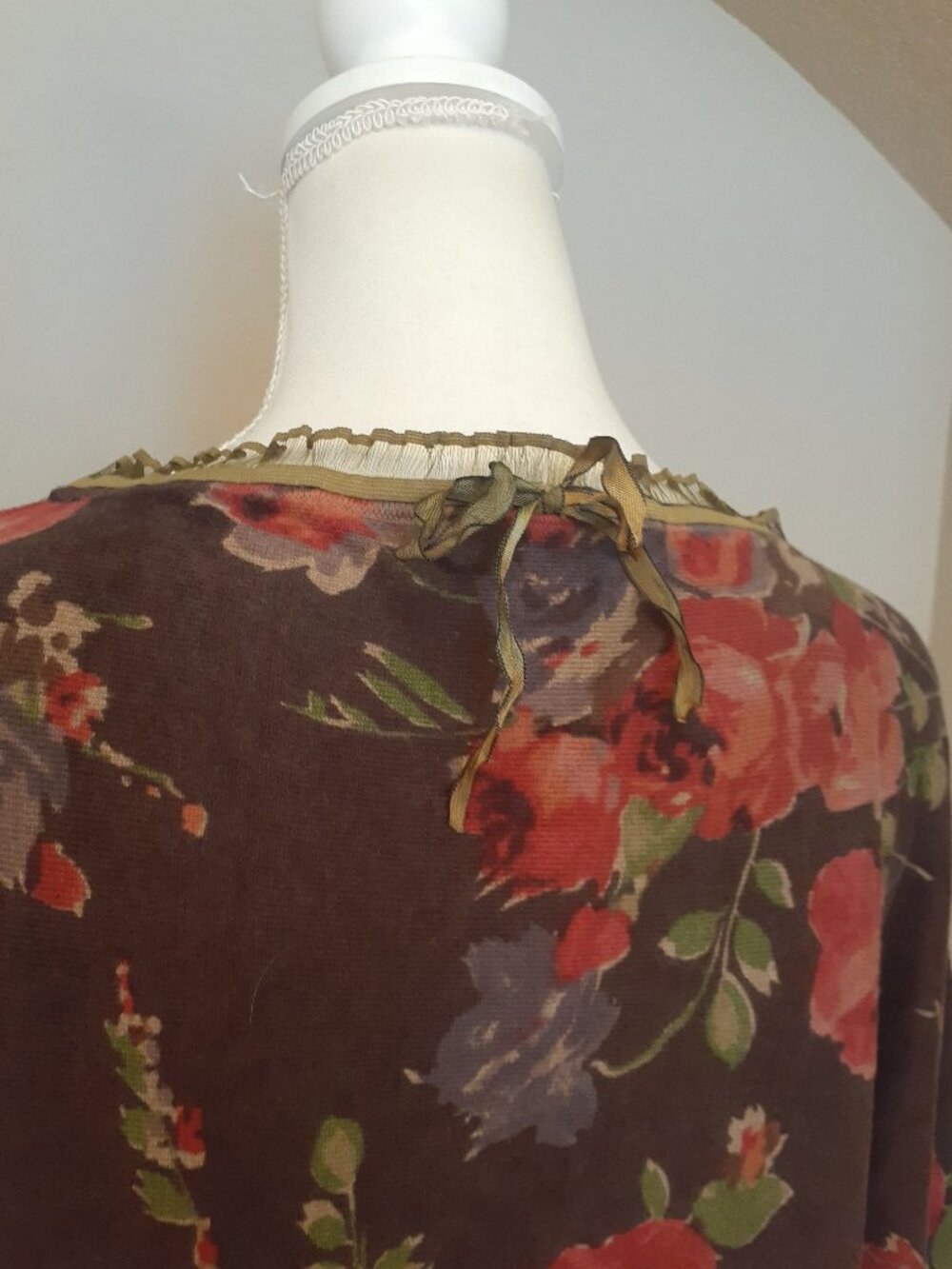 Lauren Ralph Lauren Floral/Ribbon Sweater - Picture 5 of 11
